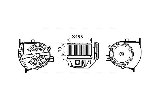 ventilateur de poêle RT8585 Ava Quality Cooling