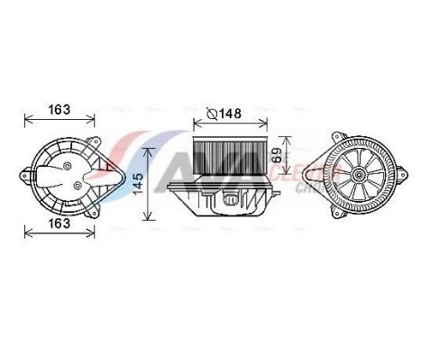 ventilateur de poêle RT8587 Ava Quality Cooling