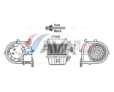 ventilateur de poêle RT8588 Ava Quality Cooling