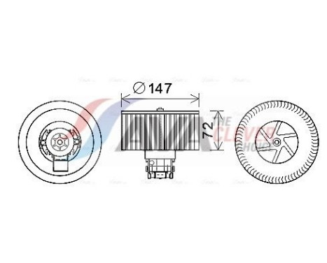 ventilateur de poêle RT8598 Ava Quality Cooling