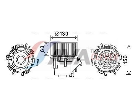 ventilateur de poêle RT8600 Ava Quality Cooling