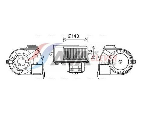 ventilateur de poêle RT8617 Ava Quality Cooling