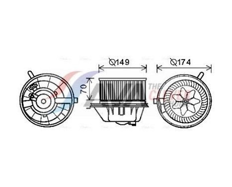 ventilateur de poêle VN8342 Ava Quality Cooling