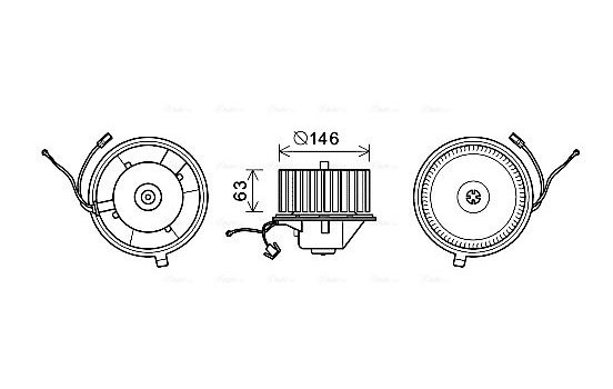 ventilateur de poêle VN8349 Ava Quality Cooling