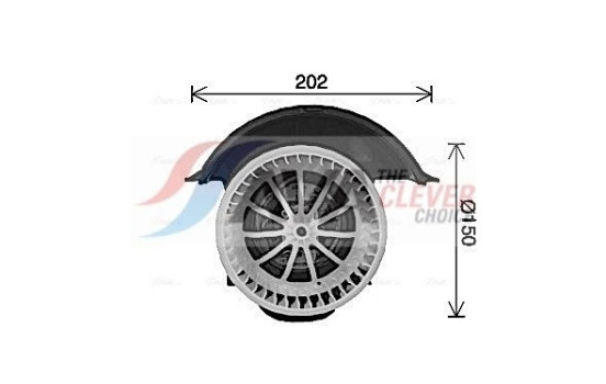 ventilateur de poêle VN8409 Ava Quality Cooling