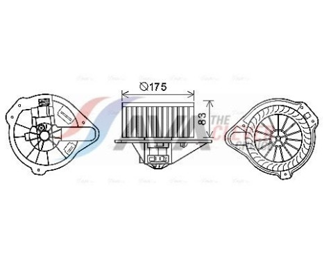 ventilateur de poêle VO8182 Ava Quality Cooling