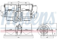 Ventilation intérieure 87134 Nissens