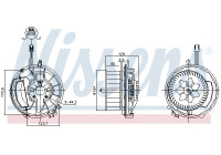 Ventilation intérieure 87524 Nissens