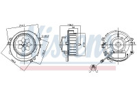 Ventilation intérieure 87525 Nissens
