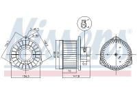 Ventilation intérieure 87531 Nissens