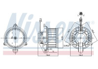 Ventilation intérieure 87579 Nissens