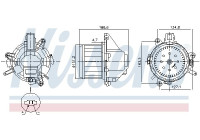 Ventilation intérieure 87596 Nissens