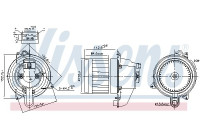 Ventilation intérieure 87609 Nissens