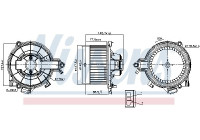 Ventilation intérieure 87616 Nissens