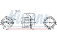Ventilation intérieure 87622 Nissens