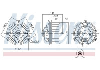 Ventilation intérieure 87623 Nissens