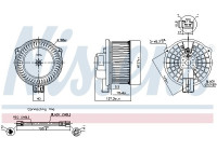 Ventilation intérieure 87630 Nissens