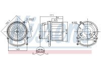 Ventilation intérieure 87635 Nissens