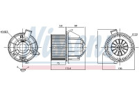 Ventilation intérieure 87679 Nissens