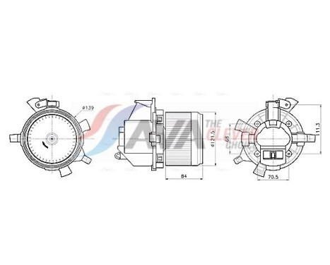Ventilation intérieure CN8342 Ava Quality Cooling