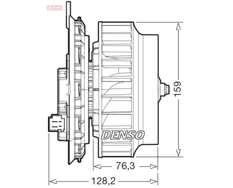 Ventilation intérieure DEA17016 Denso