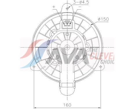 Ventilation intérieure FD8727 Ava Quality Cooling