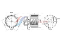 Ventilation intérieure MC8020 Ava Quality Cooling