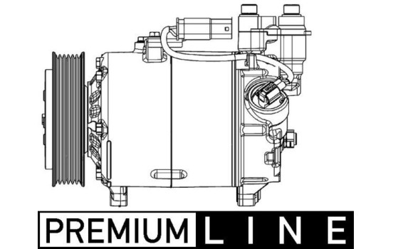 Compresseur, climatisation BEHR *** PREMIUM LINE ***, Image 4