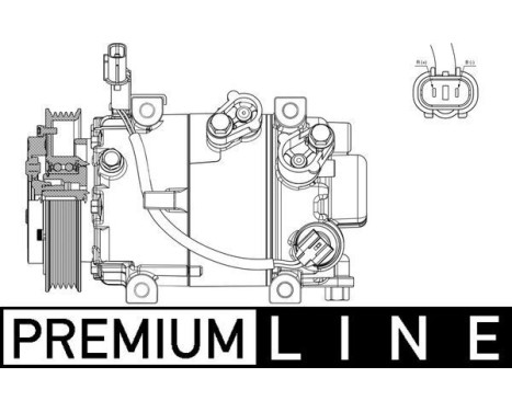 Compresseur, climatisation BEHR *** PREMIUM LINE ***