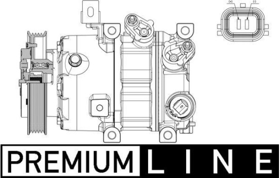 Compresseur, climatisation BEHR *** PREMIUM LINE ***, Image 2