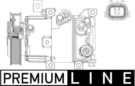 Compresseur, climatisation BEHR *** PREMIUM LINE ***, Image 2