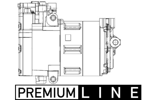 Compresseur, climatisation BEHR *** PREMIUM LINE ***, Image 2
