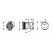 Compresseur, climatisation de 1995-