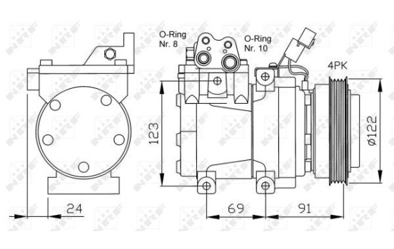 Compresseur, climatisation EASY FIT, Image 2