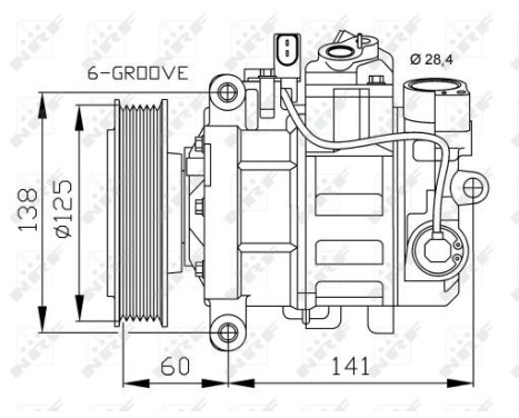 Compresseur, climatisation EASY FIT, Image 6