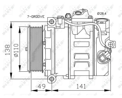 Compresseur, climatisation EASY FIT, Image 6