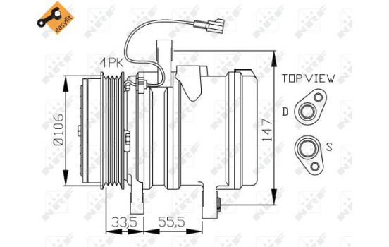 Compresseur, climatisation EASY FIT, Image 5