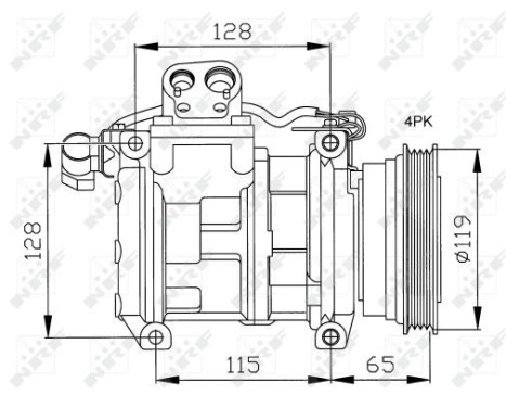 Compresseur, climatisation EASY FIT, Image 2