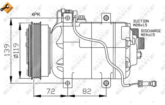 Compresseur, climatisation EASY FIT, Image 5