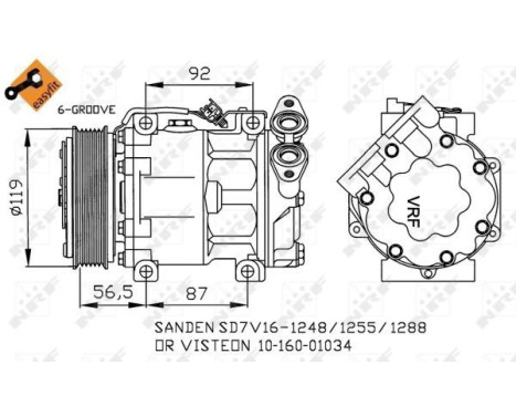 Compresseur, climatisation EASY FIT, Image 6