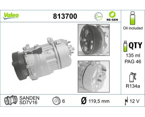 Compresseur, climatisation ECHANGE STANDARD, Image 2