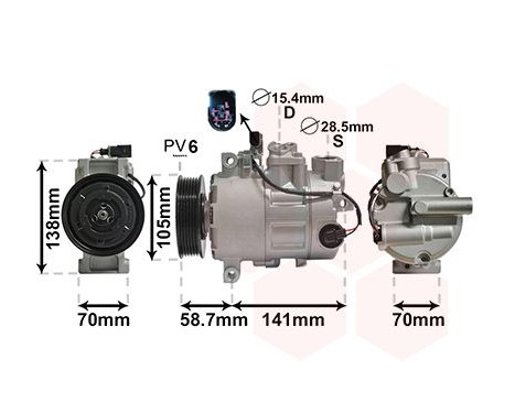 Compresseur, climatisation *** IR PLUS ***, Image 2