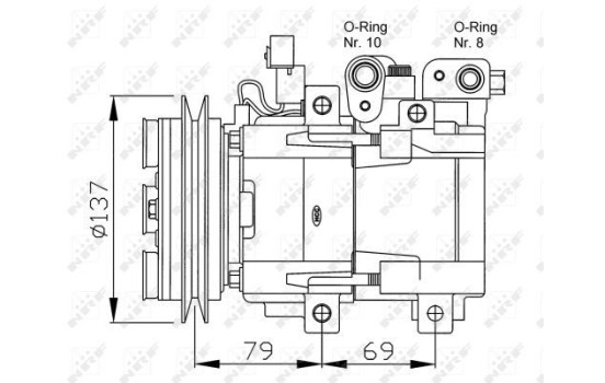 Compresseur, climatisation ORIGINE, Image 6