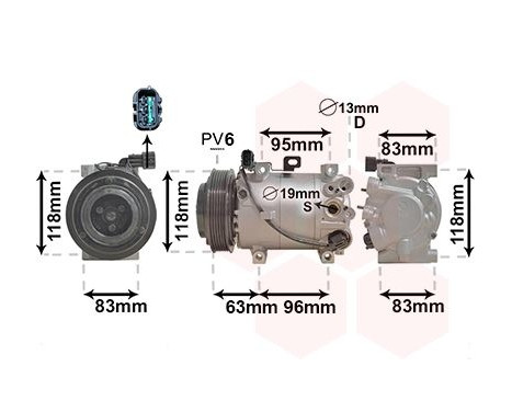Compresseur, climatisation