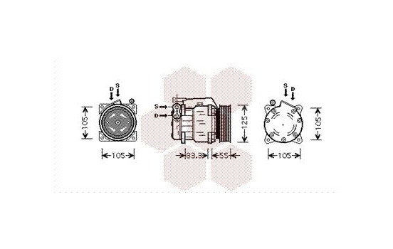Compresseur, climatisation, Image 2