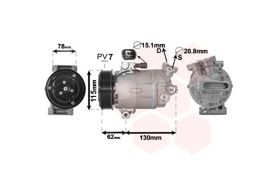 Compresseur, climatisation