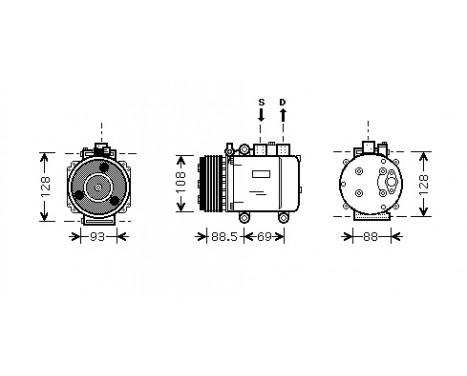 Compresseur, climatisation, Image 2