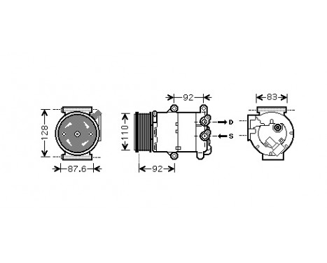 Compresseur, climatisation, Image 2