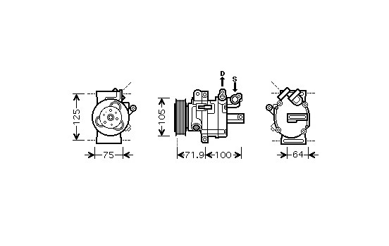 Compresseur, climatisation, Image 2