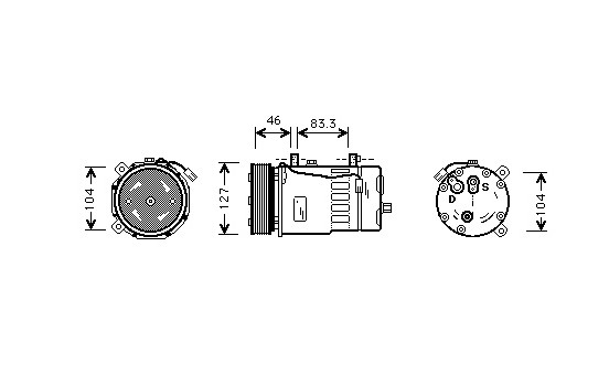 Compresseur, climatisation, Image 2